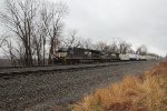 NS 8170 with a westbound intermodal train